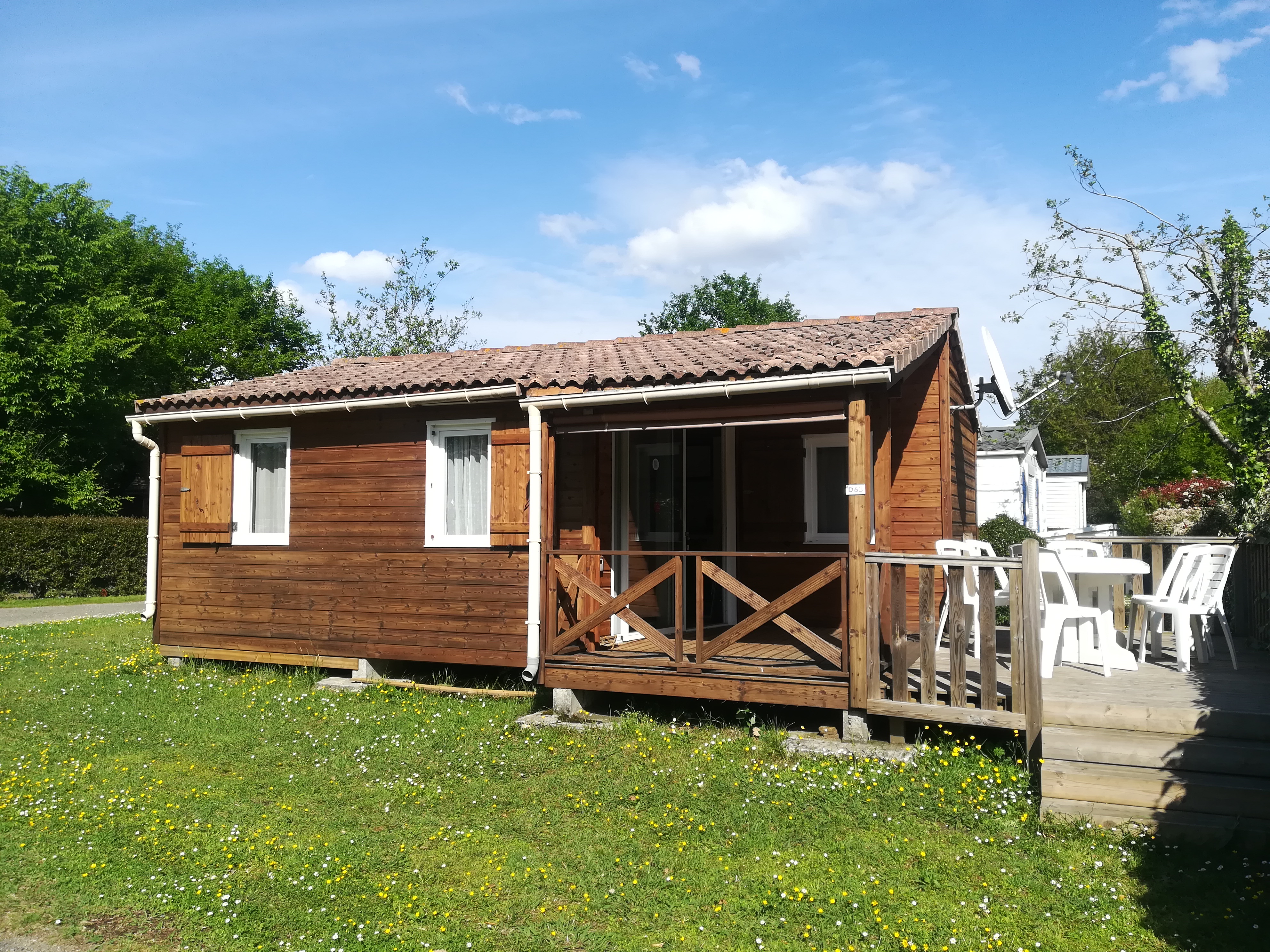 chalet 4 à 6 personnes, landes